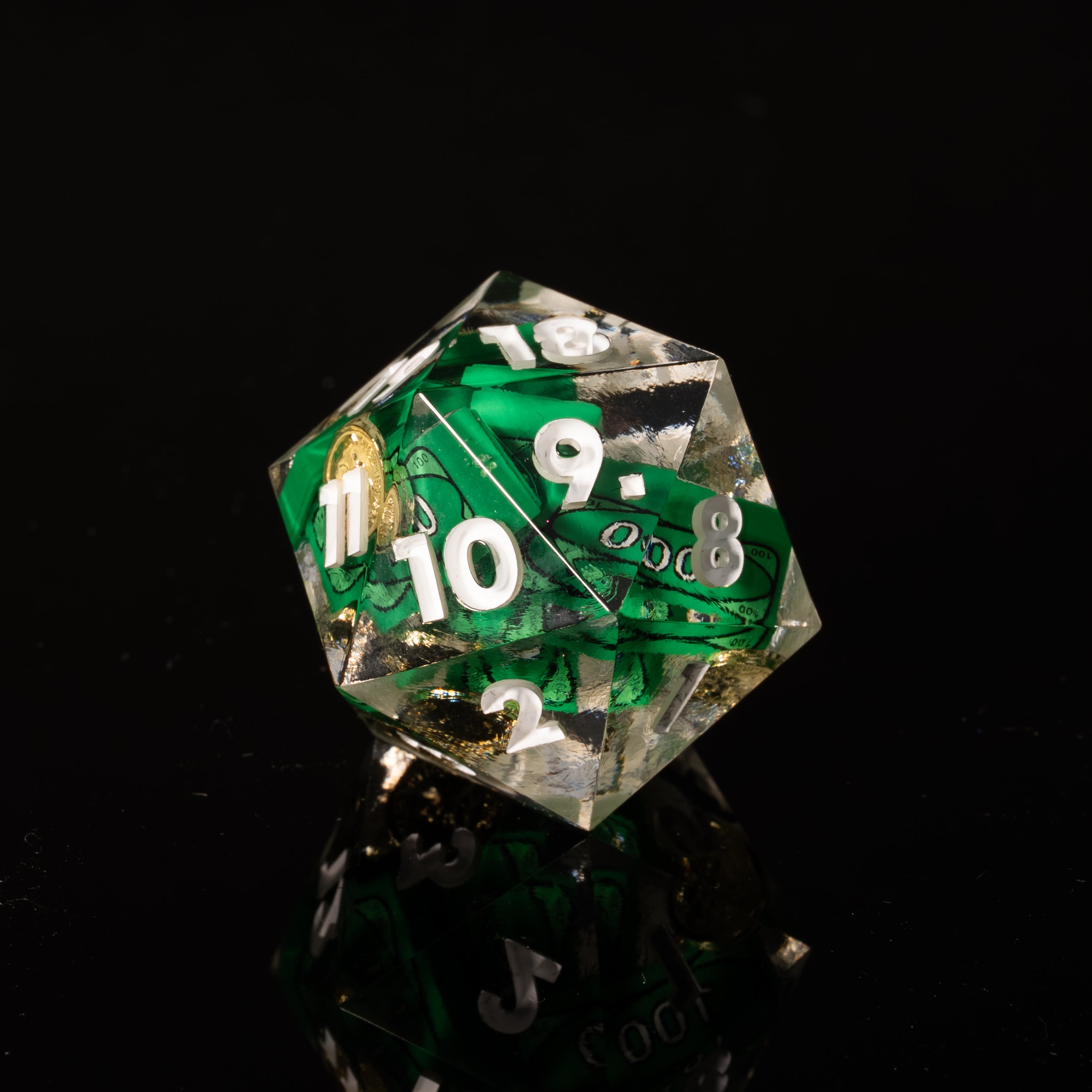 Treasure Time D20 Spindown