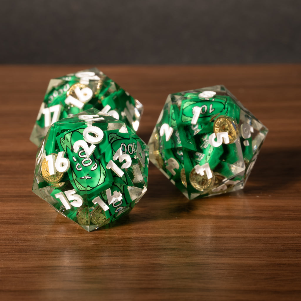 Treasure Time D20 Spindown