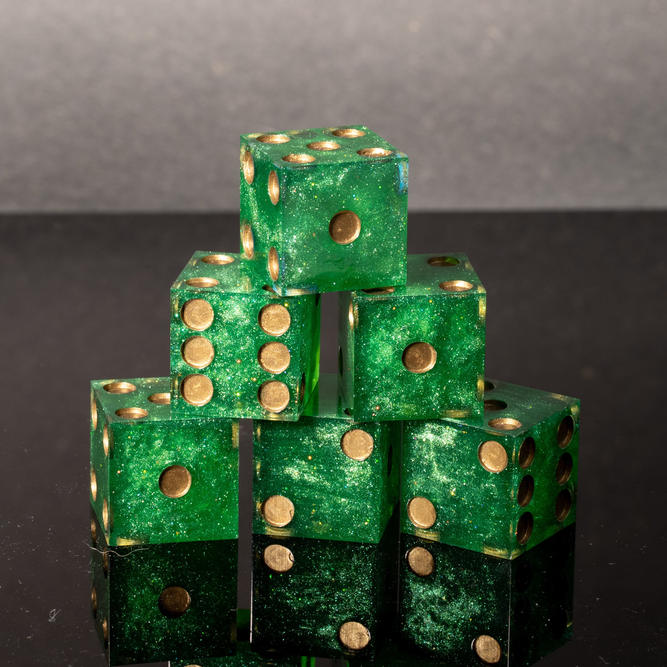 Emerald Medallion Pip Set