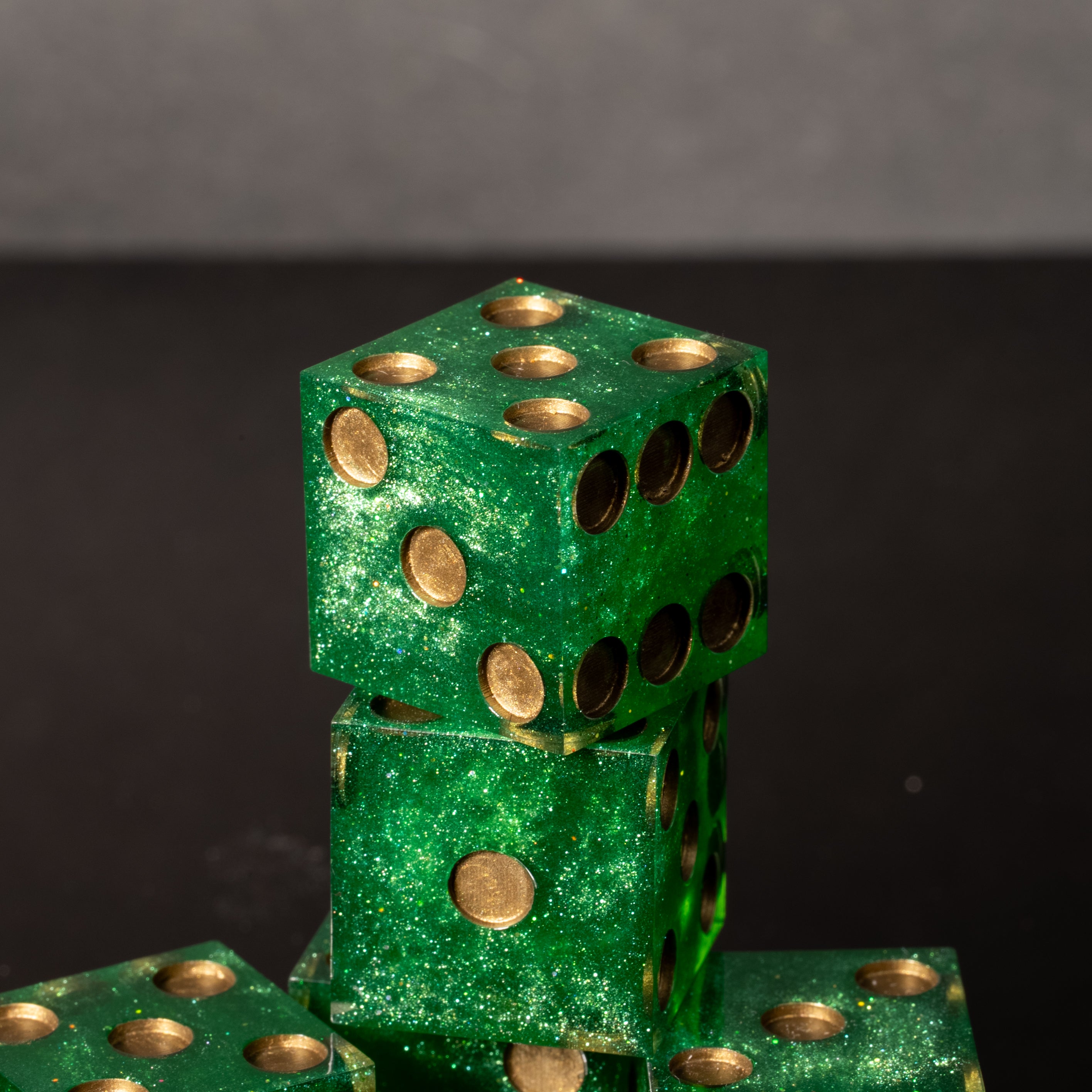Emerald Medallion Pip Set