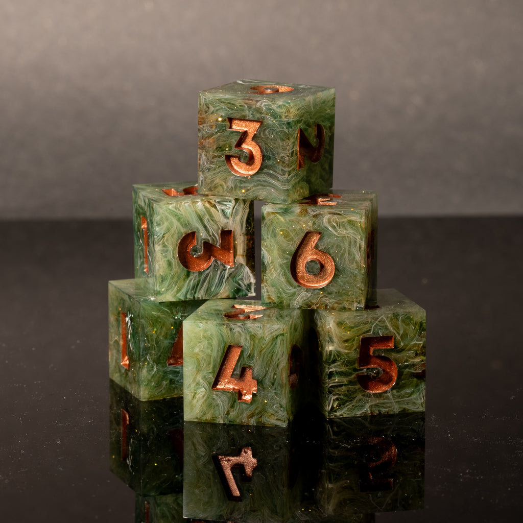 Nature's Lore D6 Number Set