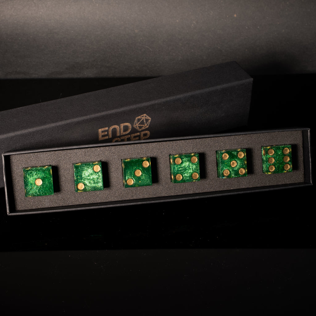 Emerald Medallion Pip Set