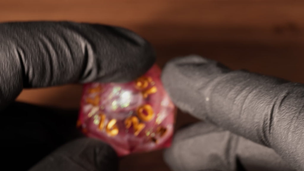 Petal Fire D20 Spindown